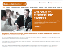 Tablet Screenshot of businesslinkbrokers.com